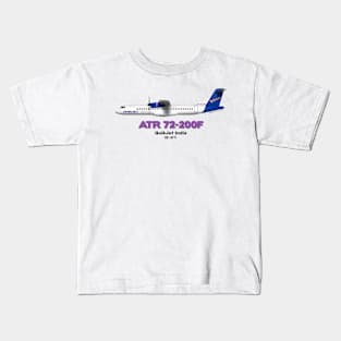 Avions de Transport Régional 72-200 - QuikJet India Kids T-Shirt